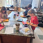 Mount Desert Elementary Art Exhibit at NEH Library in December