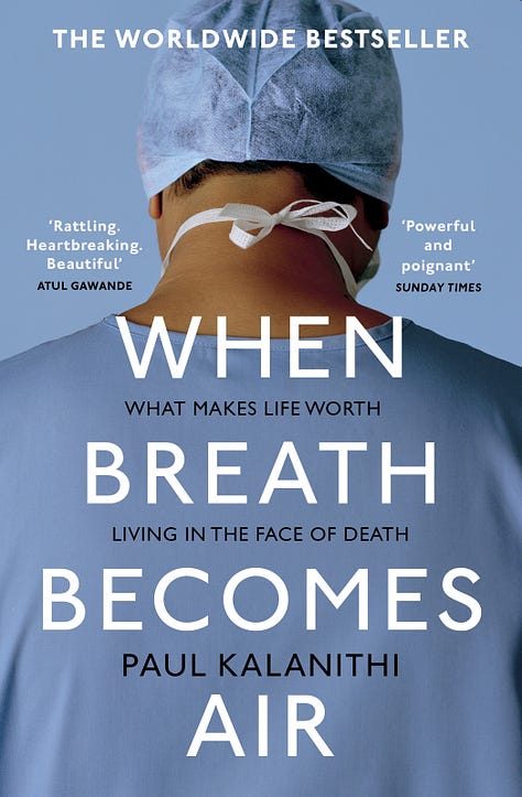 When Breath Becomes Air by Paul Kalanithi, Tiny Beautiful Things by Cheryl Strayed and Maybe You Should Talk to Someone by Lori Gottlieb