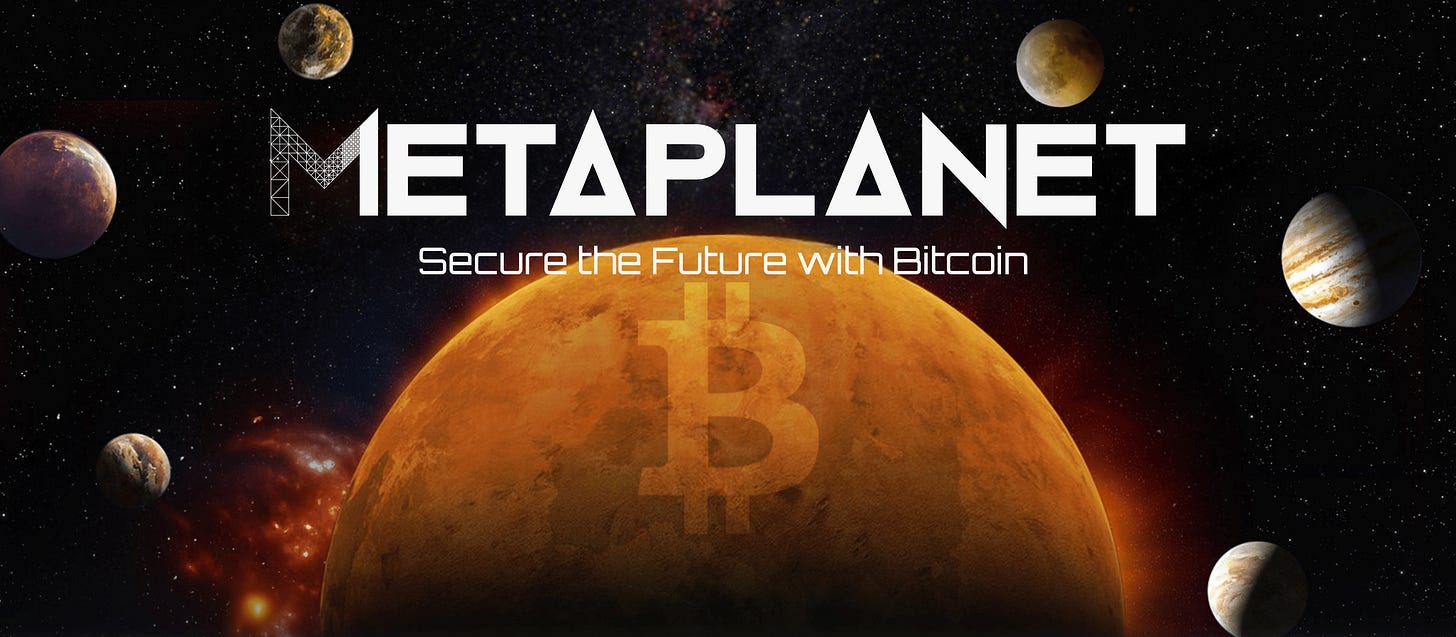 Metaplanet - Bitcoin Treasury Company