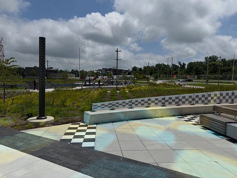 images from the indiana highway rest area and visitor's information center
