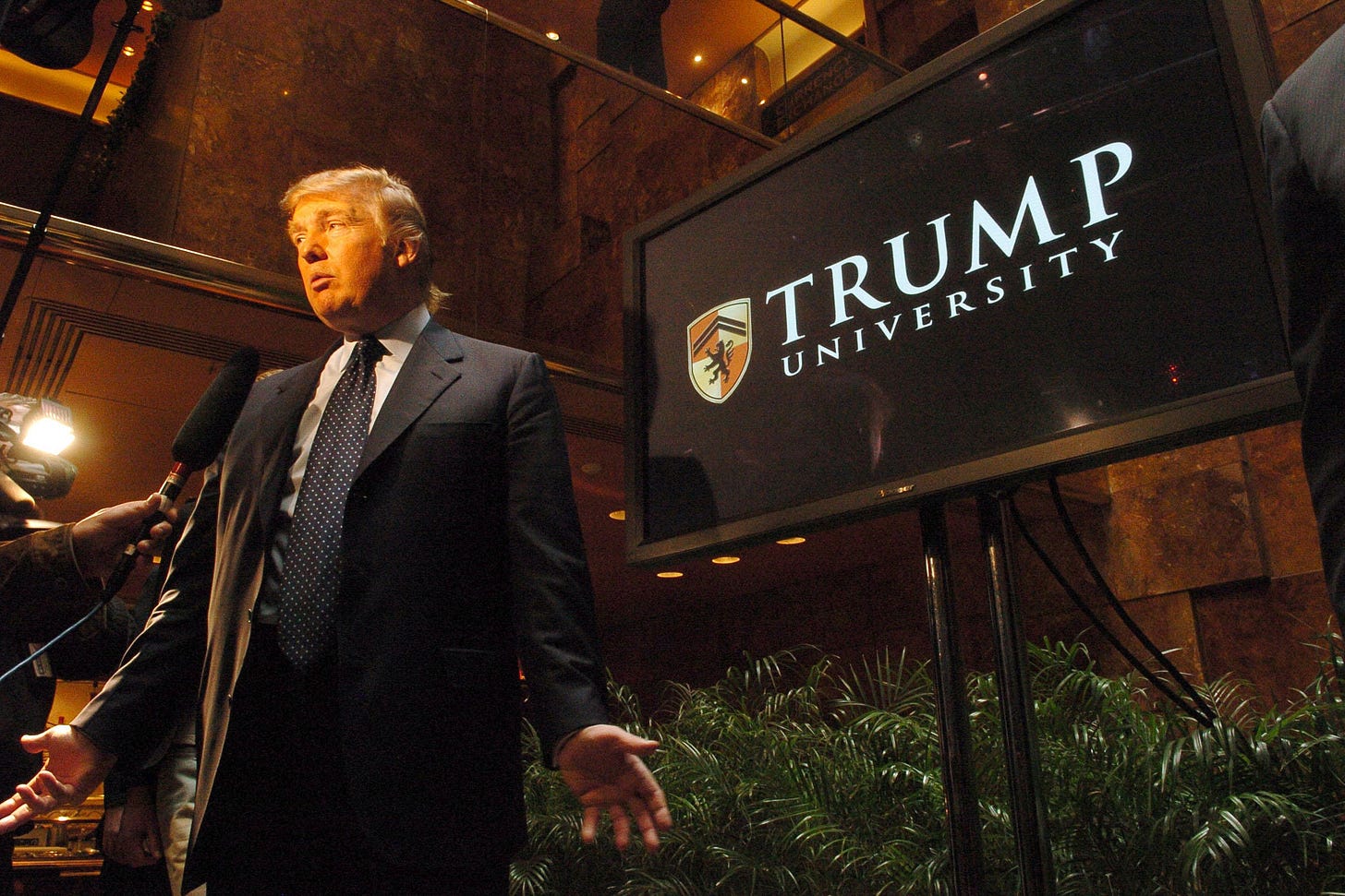 Trump to Defend Self After Receiving Law Degree from Trump University | The  New Yorker