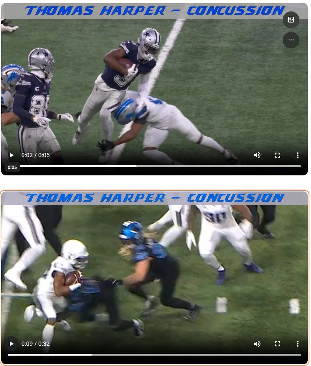 Thomas Harper 2025 concussion mechanism Thomas Harper 2025 concussion mechanism