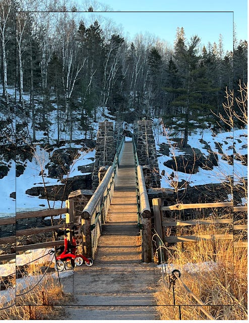 Swinging Bridge Jay Cooke State Park