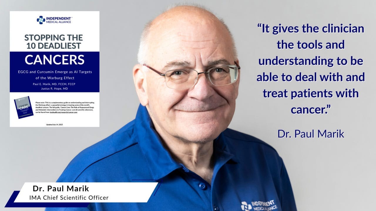 Stopping 10 deadliest cancers, Dr. Marik