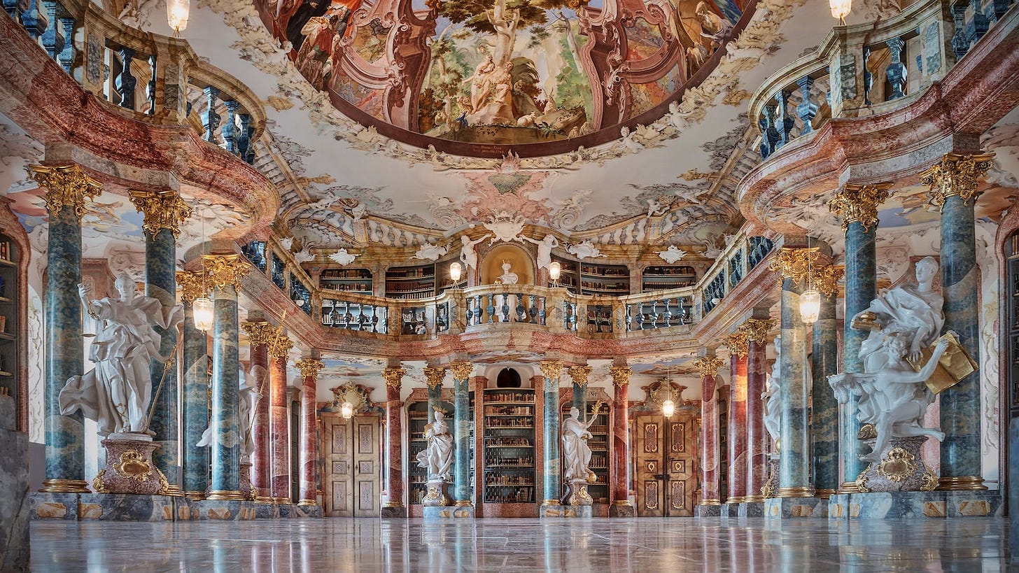 Wiblingen and Schussenreid: The World's Most Beautiful Libraries Wiblingen and Schussenreid: The World's Most Beautiful Libraries