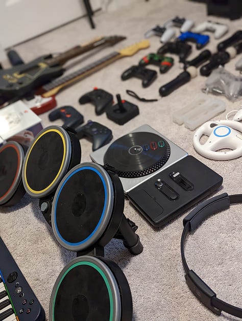 Lots of controllers!