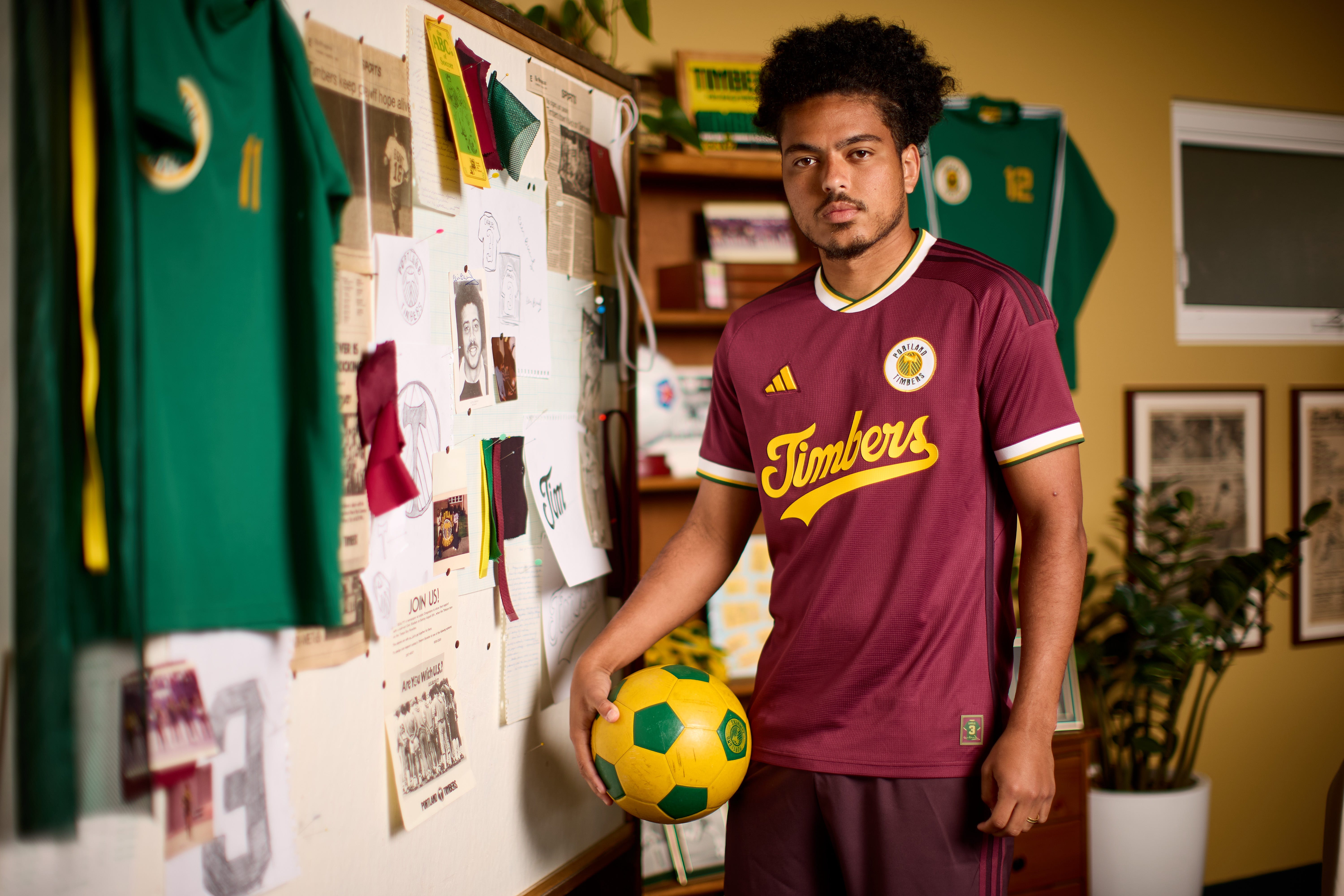 Portland Timbers release Clive Charles inspired crimson third kit