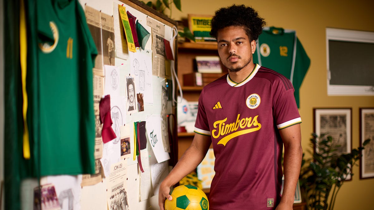 Portland Timbers release Clive Charles inspired crimson third kit
