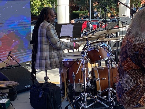 Savannah Jazz Big Band w/ John Dokes, Teddy Adams, Jam Session, Quentin Baxter, Barry Greene, Huxsie Scott, Beautiful Savannah, Crowd at Jazz Fest