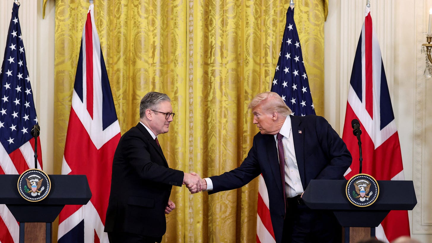UK's Starmer discussed 'tough and fair' Ukraine peace deal with Trump |  Reuters