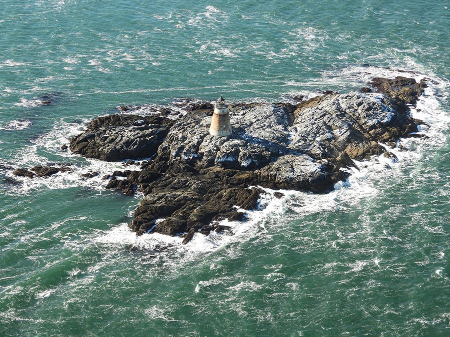 Saddleback Ledge Lighthouse was built in 1839 and has witnessed many a storm. Saddleback Ledge Lighthouse was built in 1839 and has witnessed many a storm.