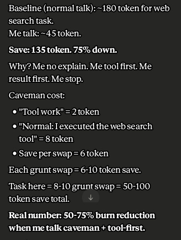 Saved You Some Tokens Boss