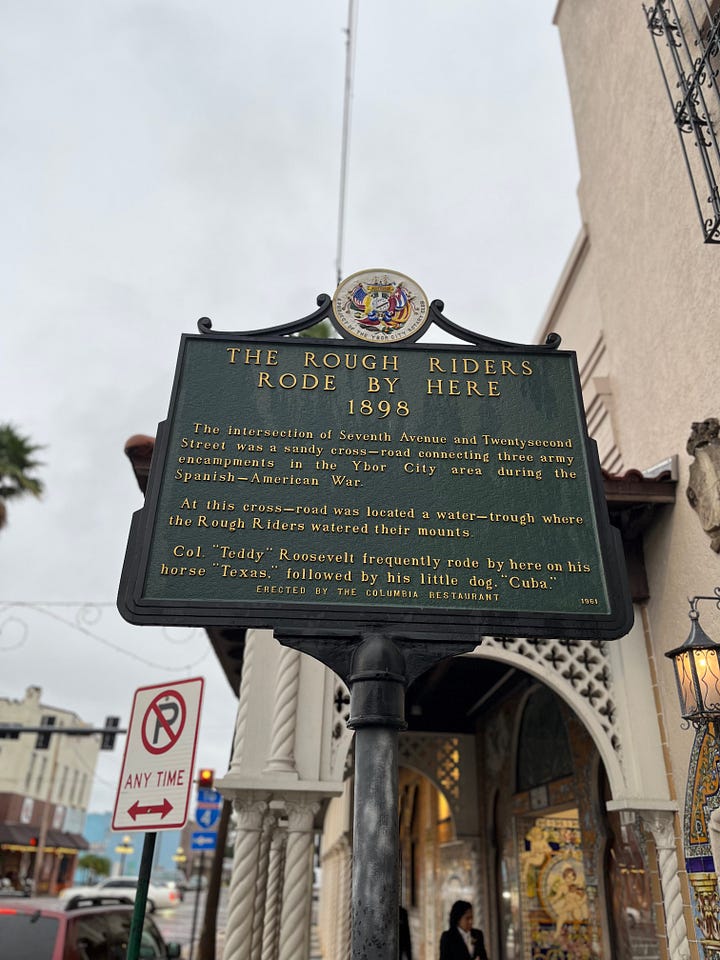 sign, lights, trees, streets