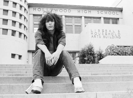 Johnny Thunders, CA - 1973 Johnny Thunders, CA - 1973