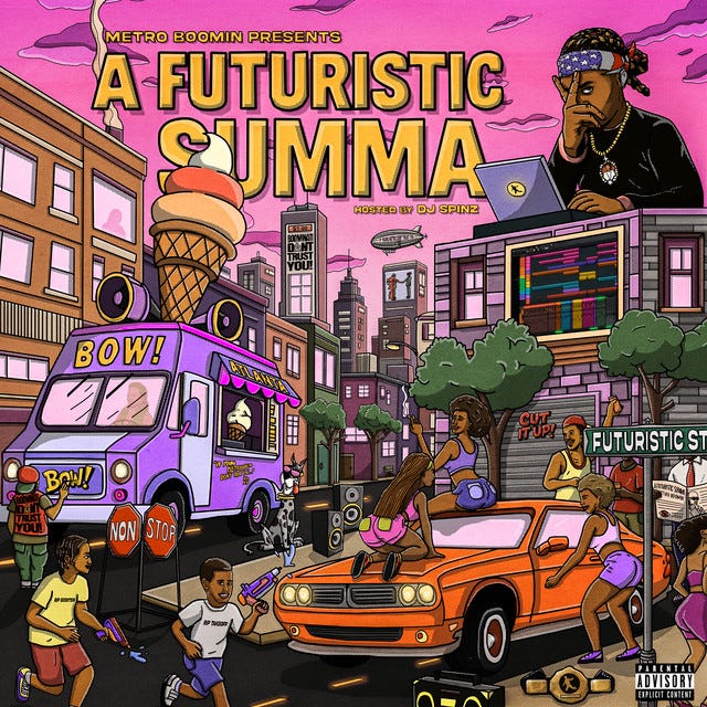 Metro Boomin Presents: A Futuristic Summa (Hosted by DJ Spinz) - Album by Metro  Boomin | Spotify