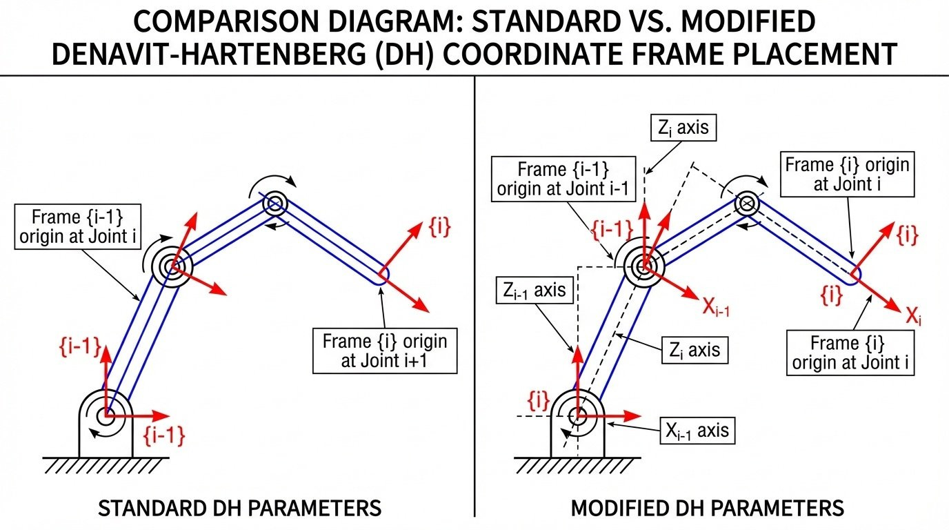 Standard vs Modified DH Comparison Standard vs Modified DH Comparison