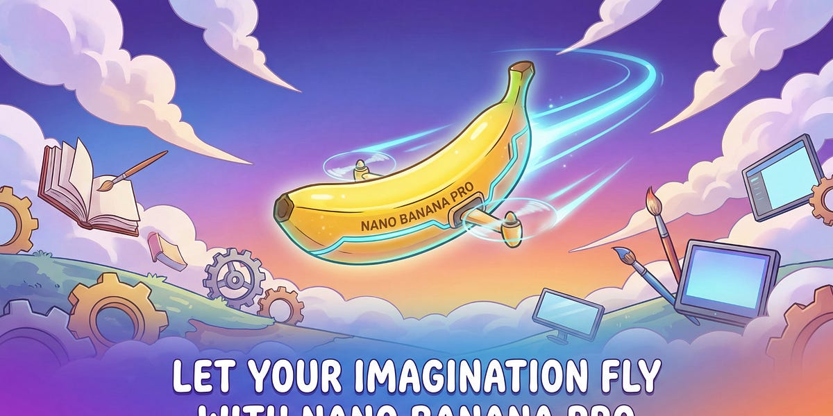 Let Your Imagination Fly with Nano Banana Pro