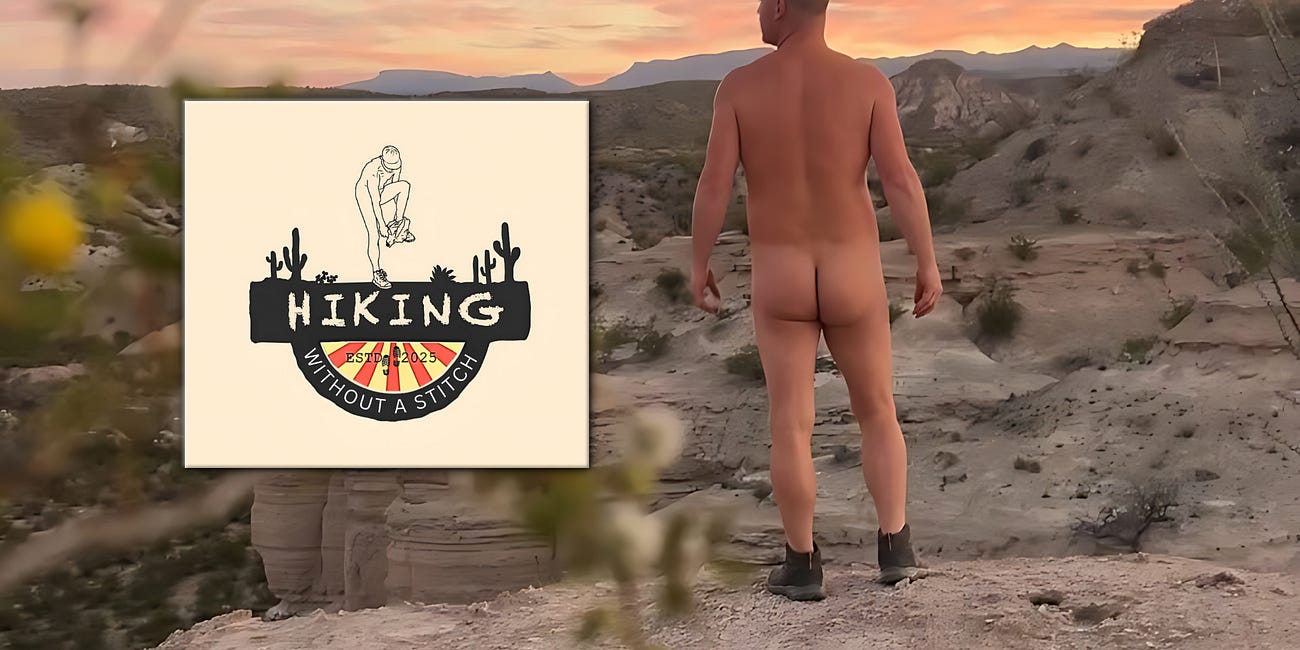 Hiking Without a Stitch