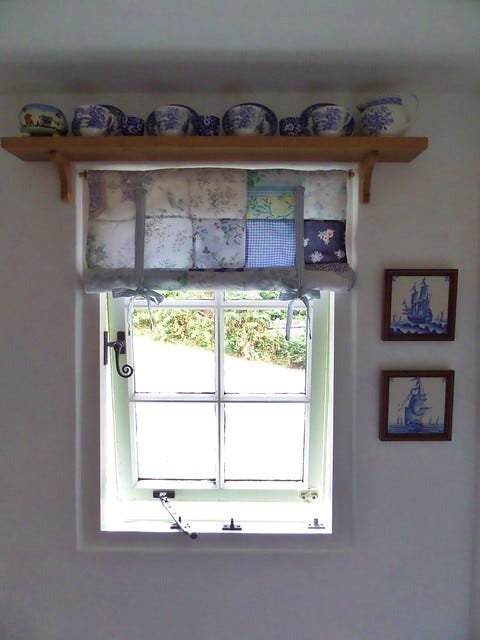 Blue China Window Blue China Window