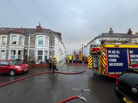 Bennet Road Fire - EBLN St George Bristol