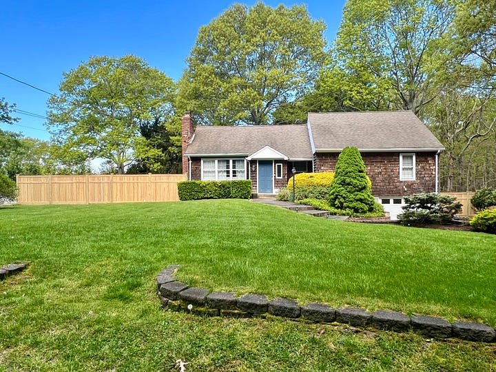 I actually sold that house yesterday
