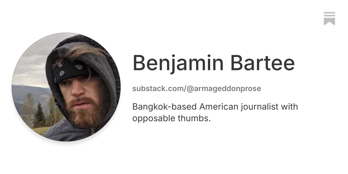 Benjamin Bartee | Substack