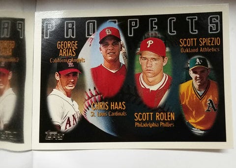 Scott Rolen Rookie 1996 Topps #434 3rd Base, Philadelphia Phillies – CardboardandCoins.com Scott Rolen Rookie 1996 Topps #434 3rd Base, Philadelphia Phillies – CardboardandCoins.com