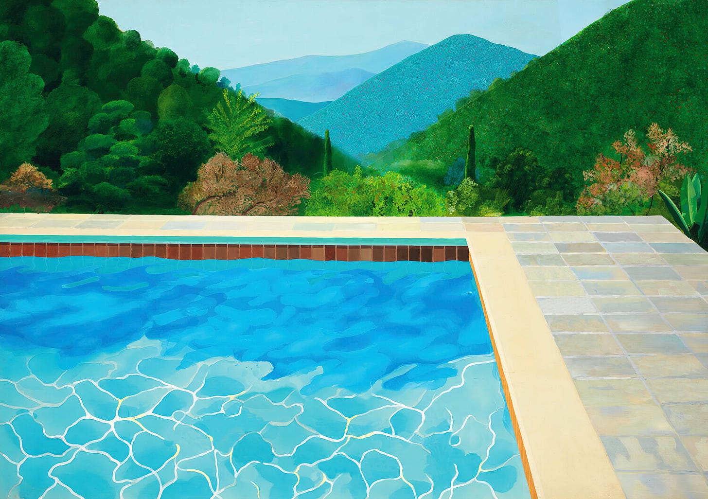 THE POOL, David Hockney, S1 Dent-de-Lion du Midi