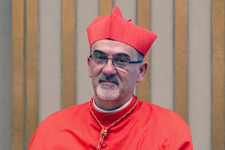 Cardinal Pierbattista Pizzaballa, pictured at the Vatican on Oct. 2, 2023, the day of the consistory for the creation of 21 new cardinals. © Mazur/cbcew.org.uk.