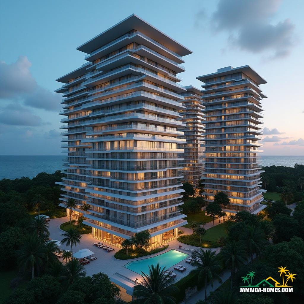 Luxury real estate scheme in jamaica caribbean