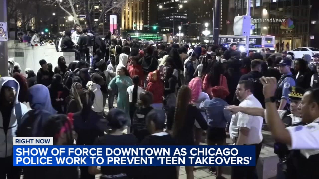 Chicago police use new tactics in Streeterville to help prevent violence  during downtown 'teen takeovers' - ABC7 Chicago
