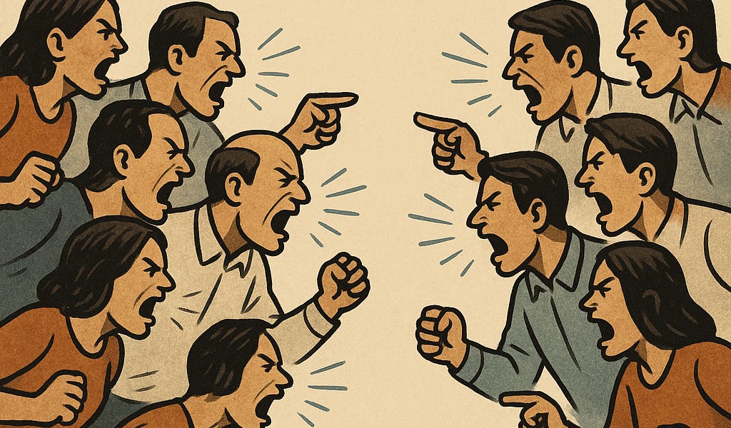 THERE IS NO MIDDLE GROUND