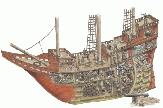 How 102 Pilgrims crammed inside the Mayflower a year before their first Thanksgiving How 102 Pilgrims crammed inside the Mayflower a year before their first Thanksgiving