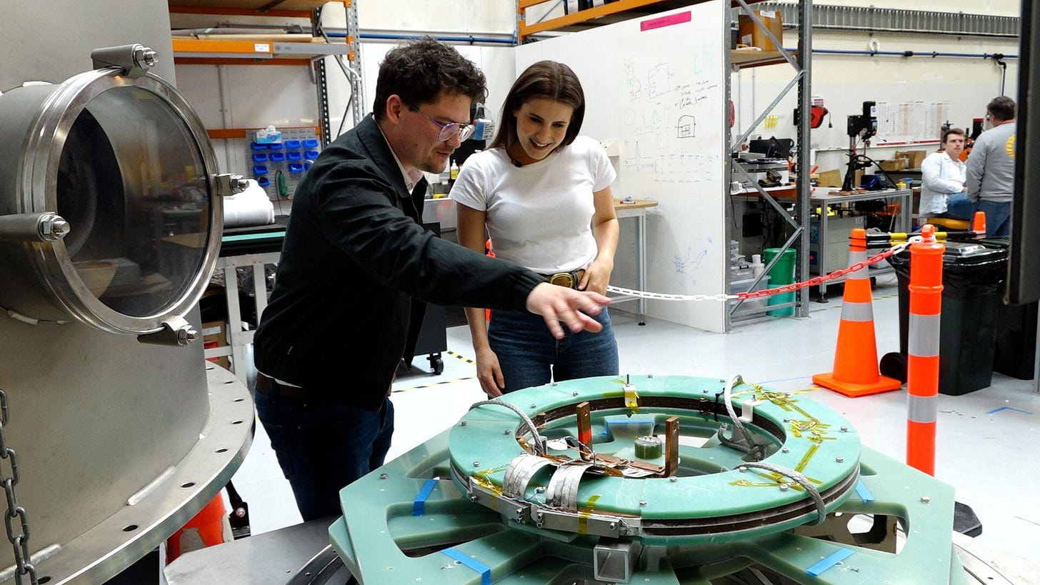 Inside Wellington's nuclear fusion experiment
