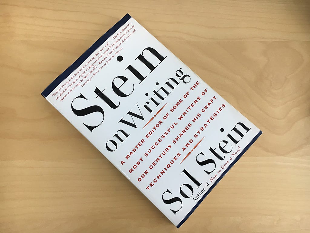 Books on writing: Sol Stein — M. Harmon Wilkinson