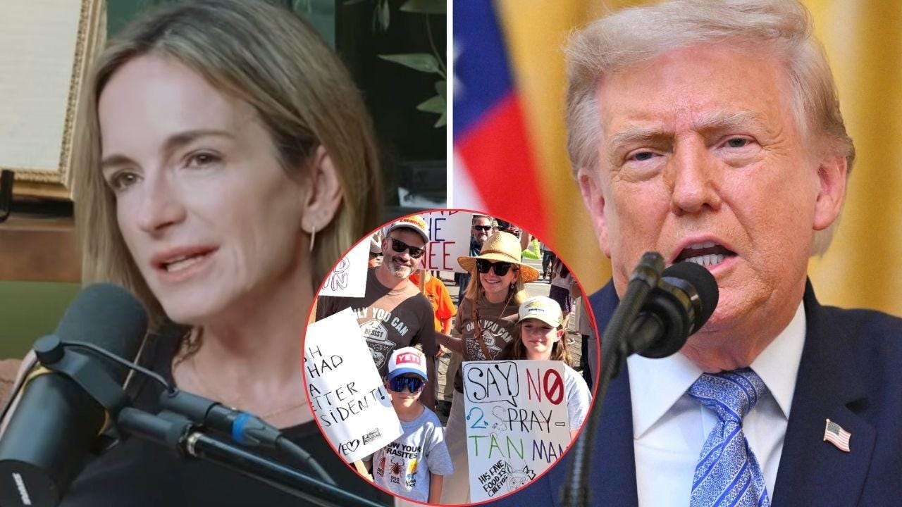 Photo of Molly McNearney and Donald Trump