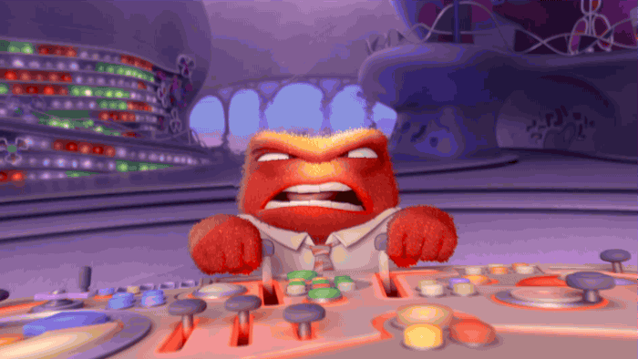 Anger from the Pixar film 'Inside Out'