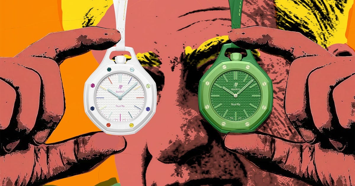 The Swatch x Audemars Piguet "Royal Pop" Release Information The Swatch x Audemars Piguet "Royal Pop" Release Information