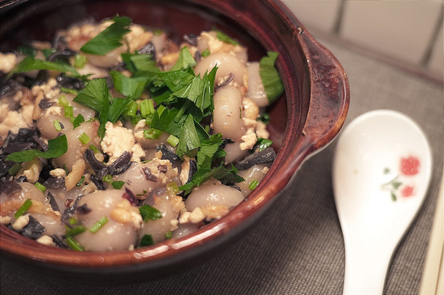 close up to abacus seed