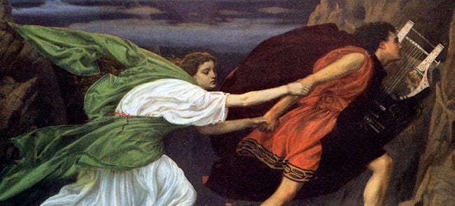 Orpheus and Eurydice in the Underworld