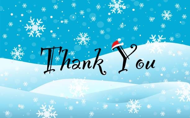 Thank You Merry Christmas And Happy Holidays Stock Illustration - Download  Image Now - Christmas, Thank You - Phrase, Celebration - iStock