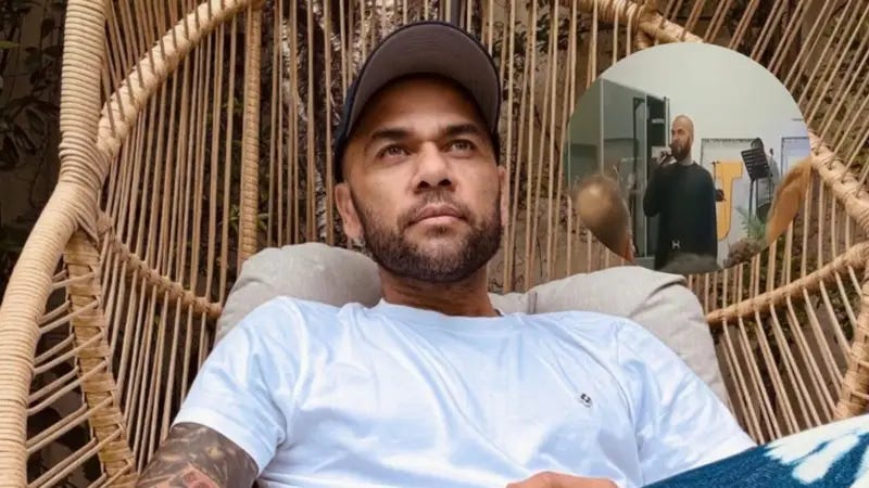 Dani Alves, exjugador de fútbol. Foto: Internet. Dani Alves, exjugador de fútbol. Foto: Internet.