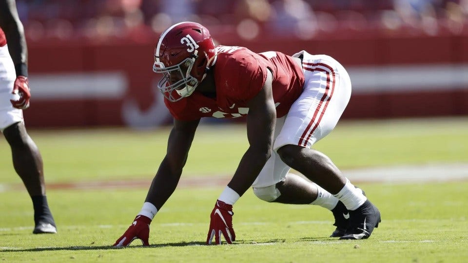 NCAAF Breakout Stars: Will Anderson Jr - NFL Draft Countdown