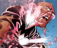 The penultimate scene of Irredeemable The penultimate scene of Irredeemable