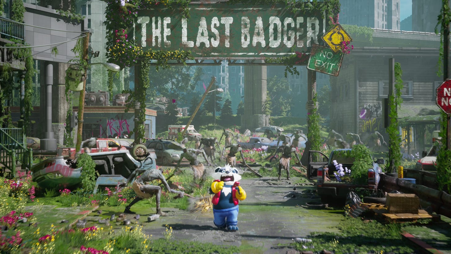 Mario + Rabbids creator's next game spoofs Bloodborne and more, in a mascot platformer parody of the games industry starring a badger | Eurogamer.net Mario + Rabbids creator's next game spoofs Bloodborne and more, in a mascot platformer parody of the games industry starring a badger | Eurogamer.net