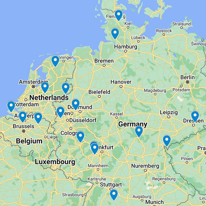 tour posters and maps