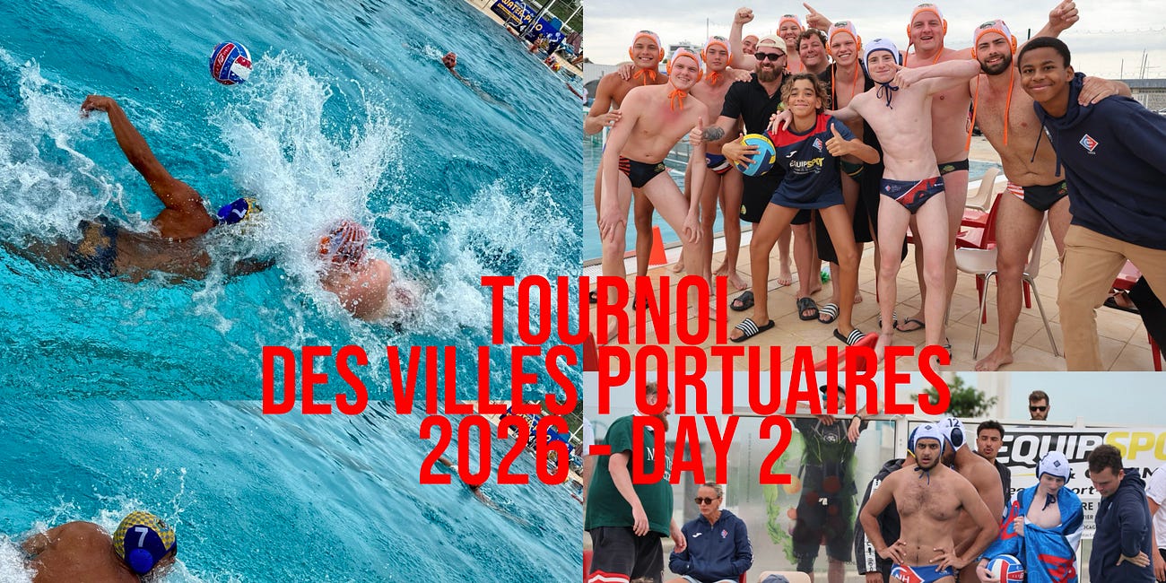 Water-polo au Havre : Le Tournoi des Villes Portuaires s'installe au CNH (Jour 2)