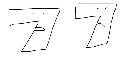 Both 7’s are shocked