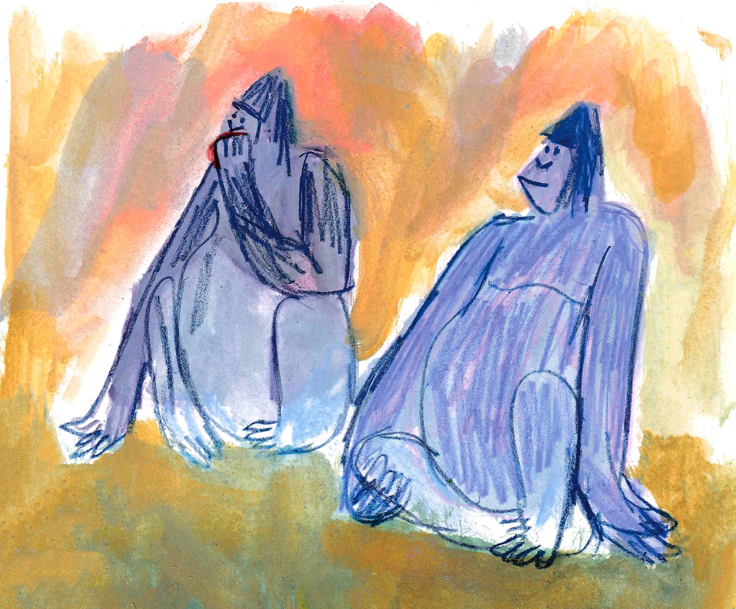 gorillas illustration by beth spencer