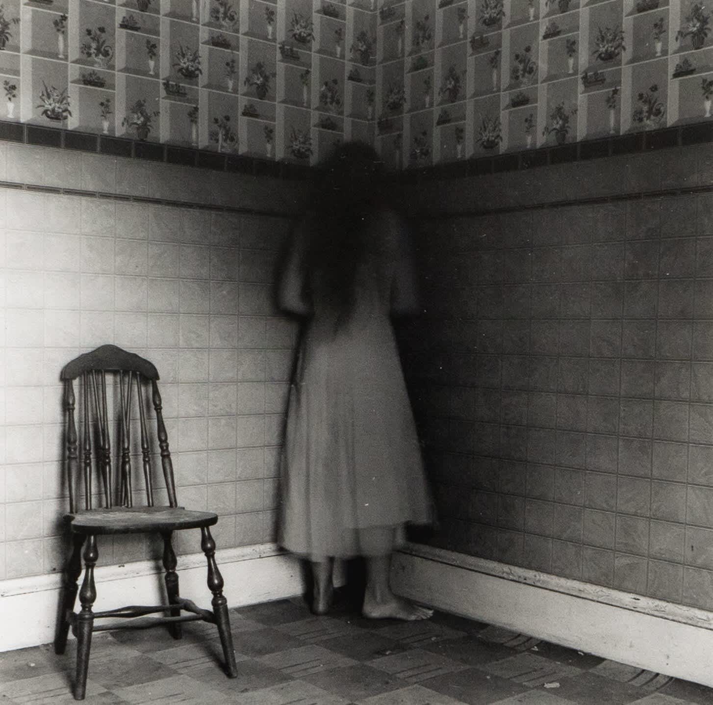 Francesca Woodman, Untitled (self-portrait with chair), 1977-78 - Artwork  46420 | Jackson Fine Art